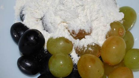 винный кекс с виноградом