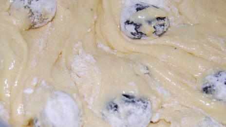 винный кекс с виноградом