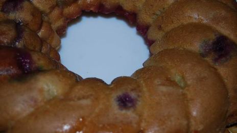 винный кекс с виноградом