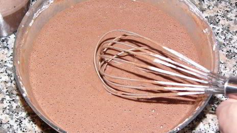 влажный кекс с какао