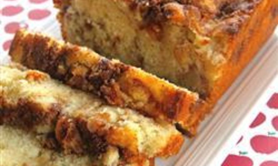 Рецепт яблочного кекса с корицей