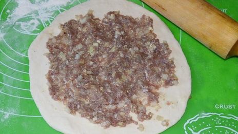 хачапури с мясом