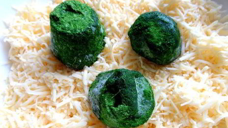 хачапури со шпинатом и сыром