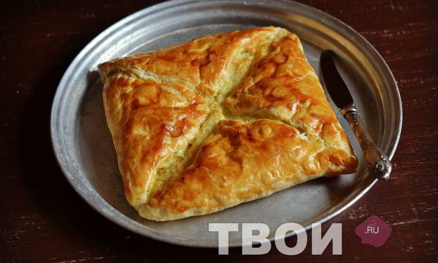 Рецепт слоеного хачапури