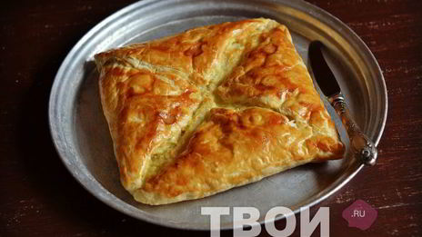 слоеный хачапури