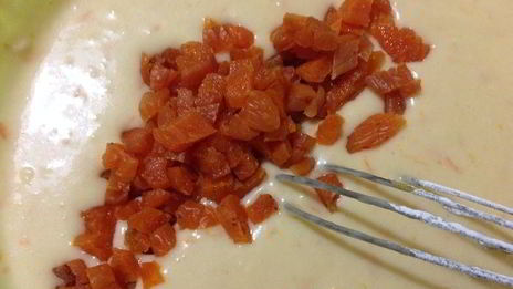 апельсиновый сладкий хлеб с курагой