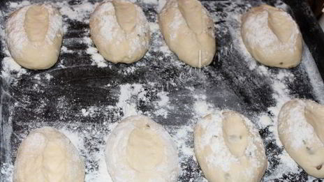 деревенские пшеничные хлебцы