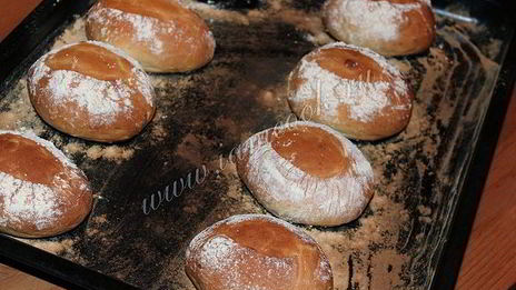 деревенские пшеничные хлебцы