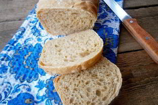 Деревенский хлеб из смешанной муки