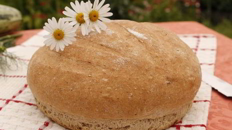 деревенский ржаной хлеб