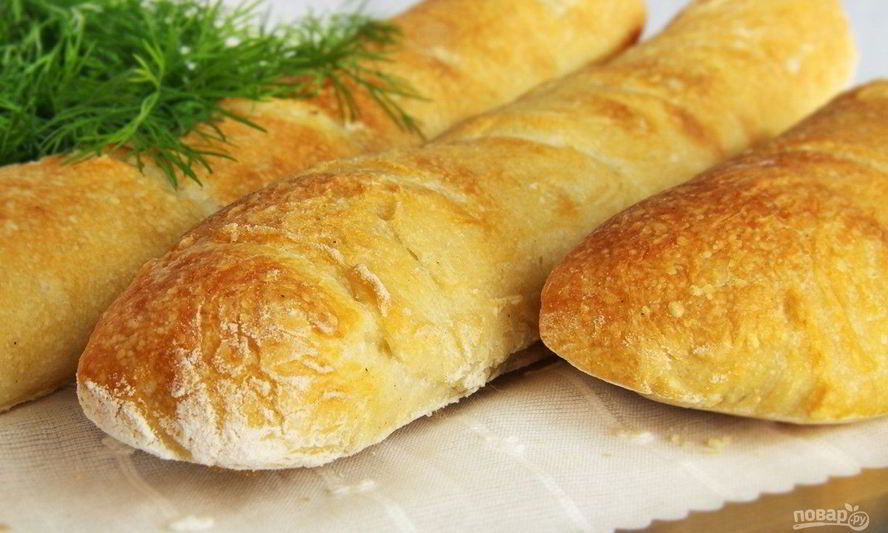 Рецепт французского батона