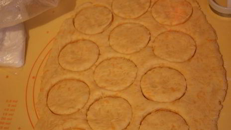 картофельные галеты с сыром