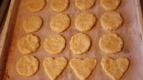 картофельные галеты с сыром