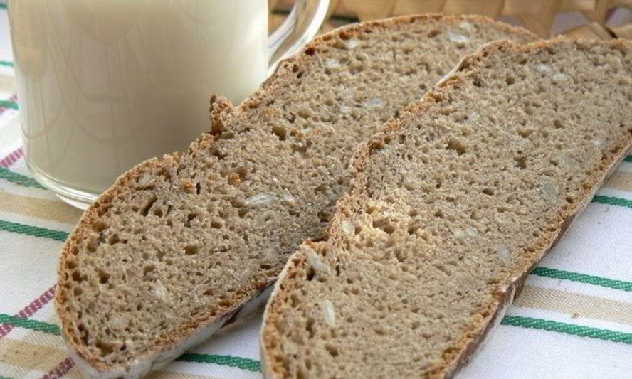 Рецепт хлеба ржаного на закваске с семечками