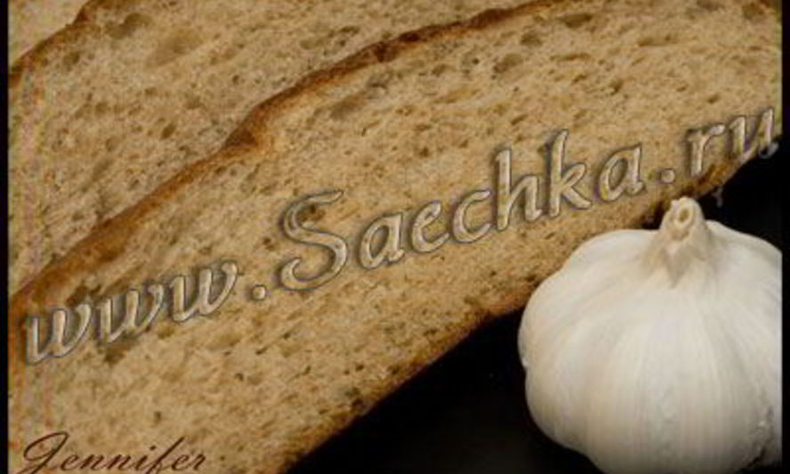 Рецепт хлеба с чесноком и петрушкой