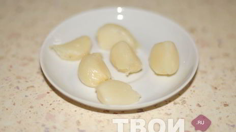 хлеб с чесноком