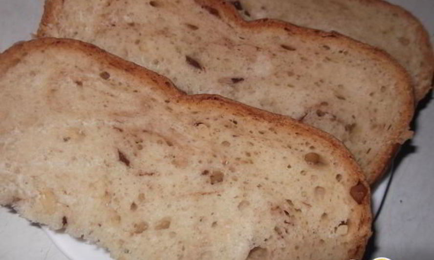 Рецепт хлеба с шоколадом и кедровым орехом