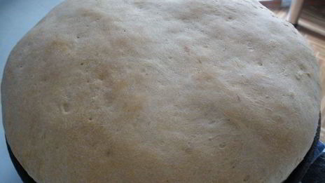 хлеб со смальцем и луком