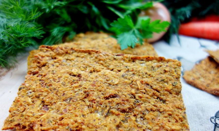 Рецепт морковна-луковых хлебцы