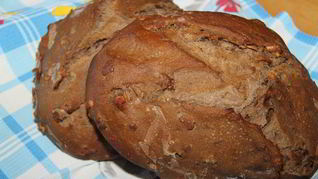 Мультизлаковый хлеб с бататом и грецким орехом