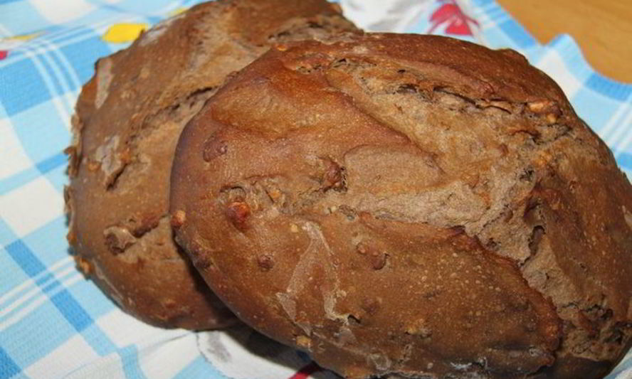 Рецепт мультизлакового хлеба с бататом и грецким орехом