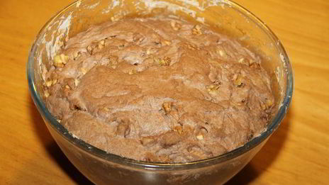 мультизлаковый хлеб с бататом и грецким орехом