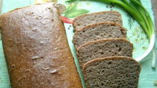 Немецкий фермерский ржано-пшеничный хлеб на закваске