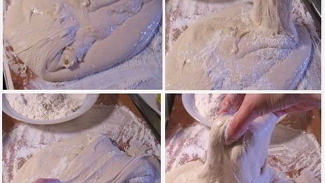 пшеничный хлеб без замеса на закваске