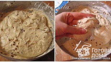 пшеничный хлеб без замеса на закваске