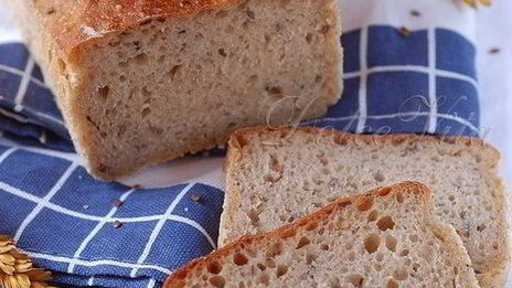 пшеничный хлеб без замеса на закваске