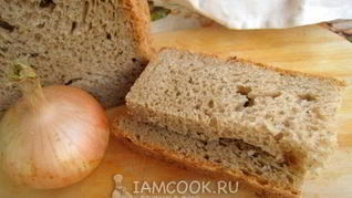 Ржаной хлеб с луком