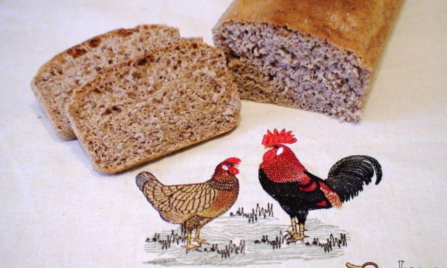 Рецепт цельнозернового хлеба с отрубями