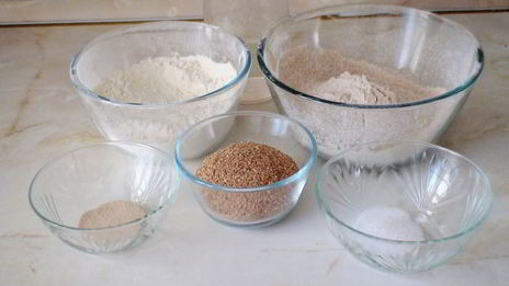 цельнозерновой хлеб с отрубями