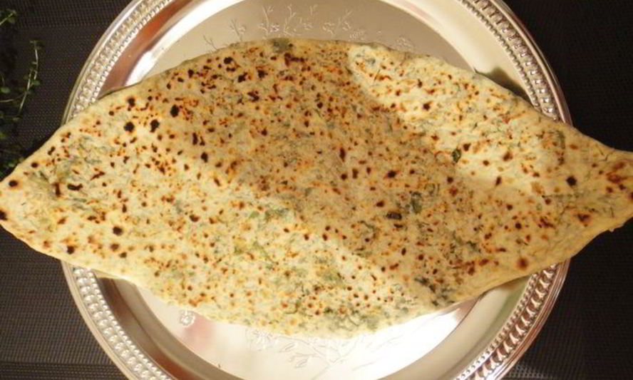 Рецепт женгялова хаца — хлеба с травами