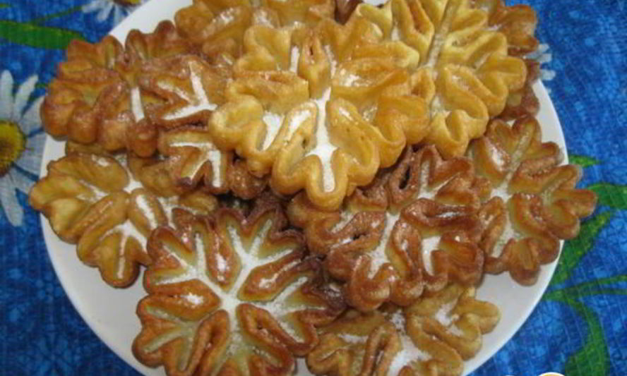 Рецепт хвороста фигурного из жидкого теста