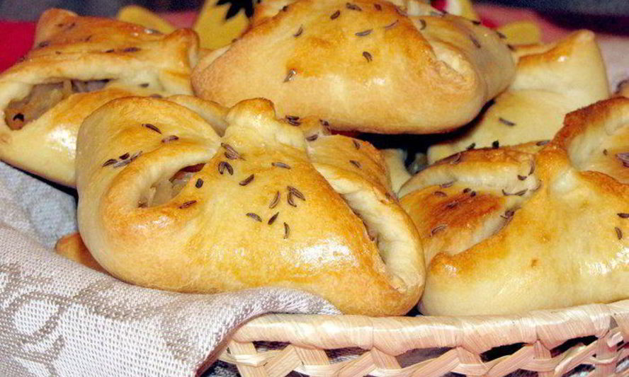 Рецепт конвертиков с квашеной капустой