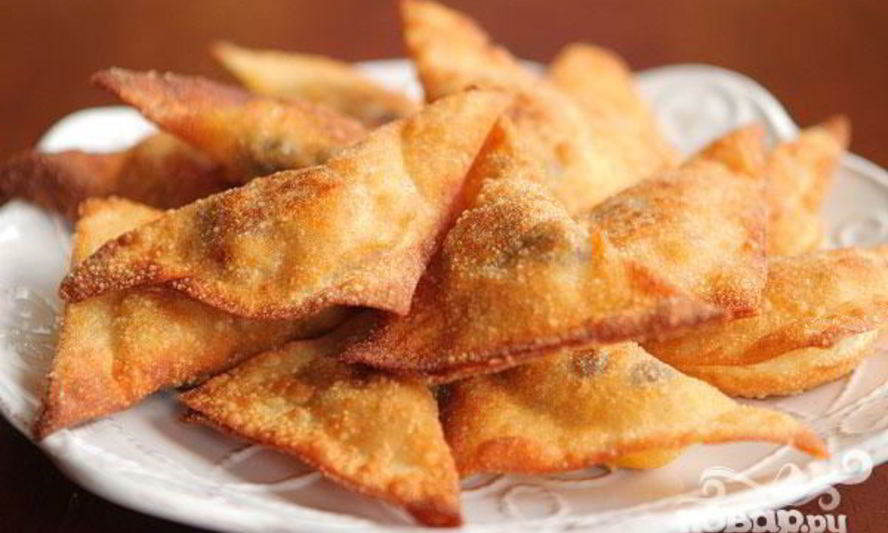 Рецепт конвертиков с овощной начинкой