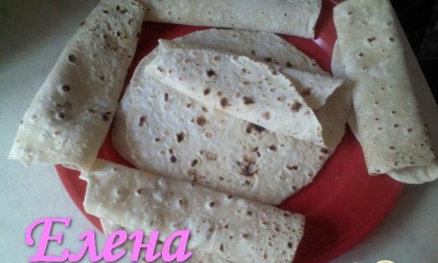 Рецепт ереванского тонкого лаваша