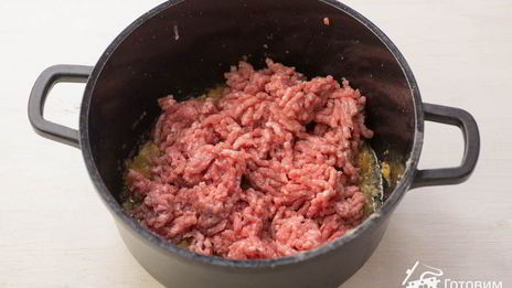 конвертики с мясом и фасолью в лаваше