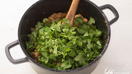 конвертики с мясом и фасолью в лаваше