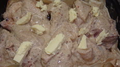 курица на лаваше