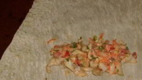 курица в лаваше в духовке