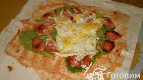 лаваш на завтрак, а кому и на ужин