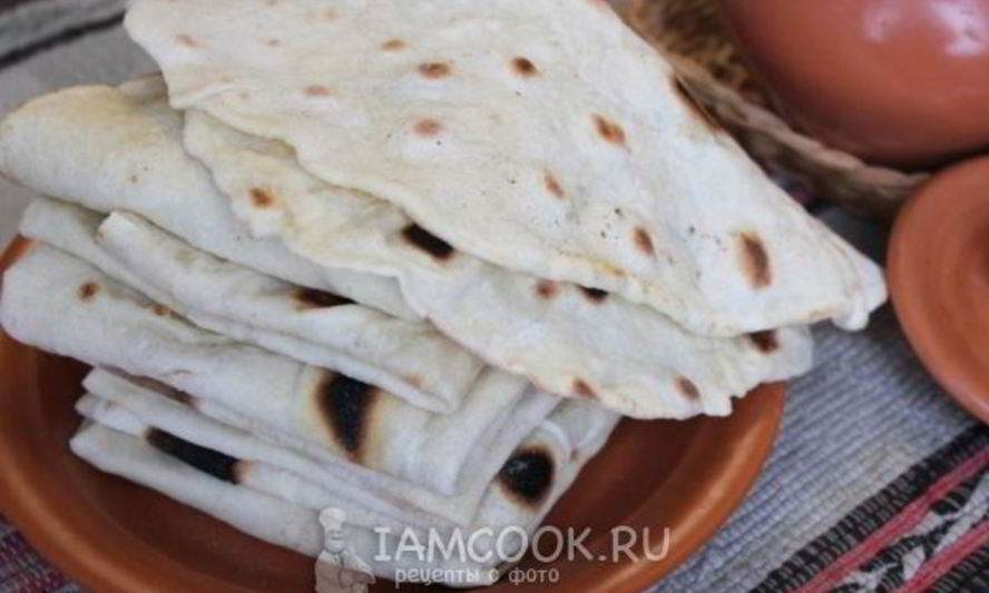 Рецепт лаваша по-домашнему