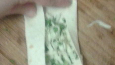 лаваш под грилем с сырной корочкой