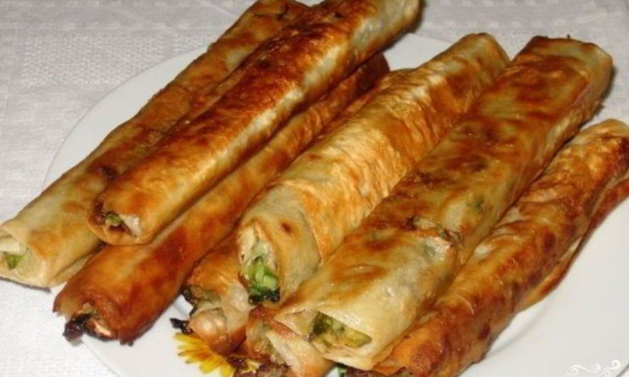 Рецепт лаваша с капустной начинкой