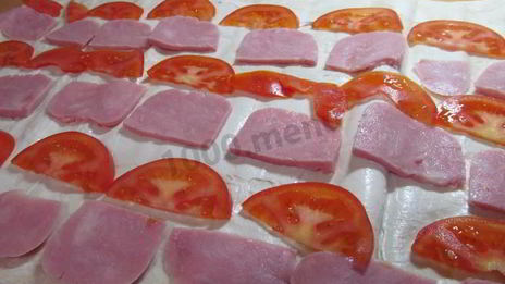 лаваш с колбасой и сыром