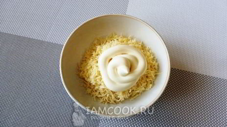 лаваш с корейской морковкой и сыром