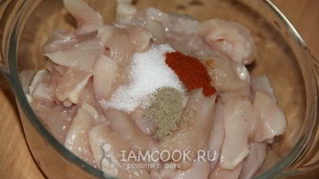 лаваш с курицей и овощами