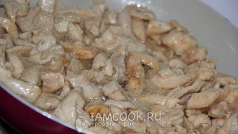 лаваш с курицей и овощами